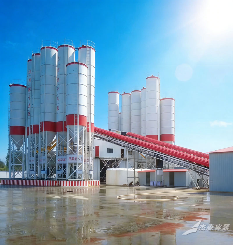 广东工程搅拌站 建材施工公司 搅拌水箱案例